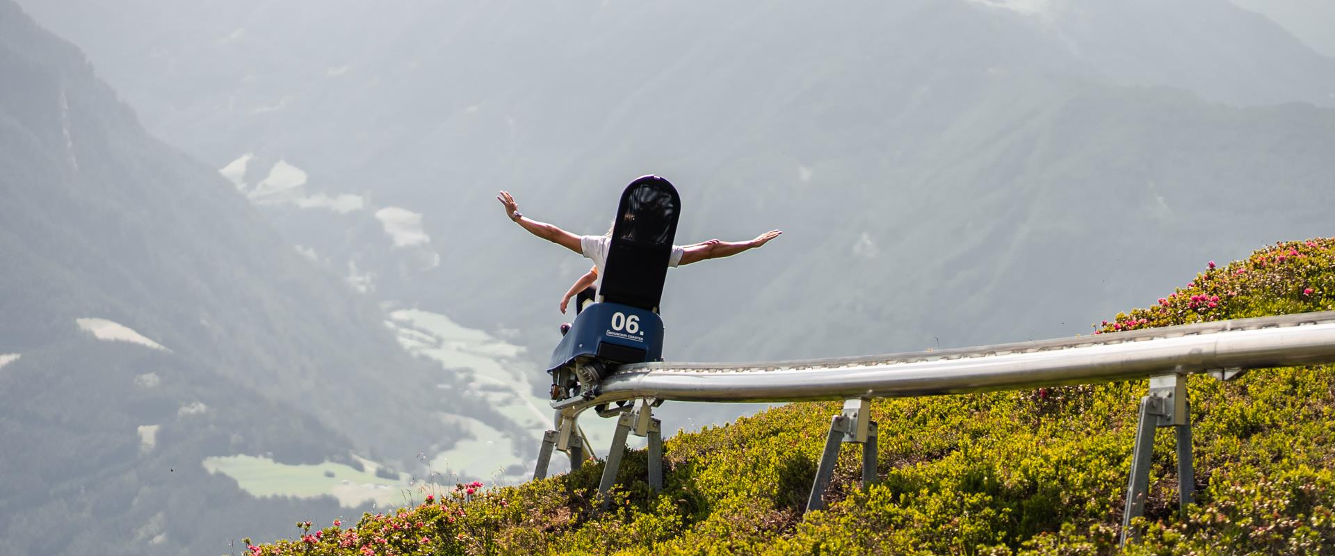 New summer toboggan run at Rosskopf
